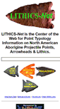 Mobile Screenshot of lithicsnet.com